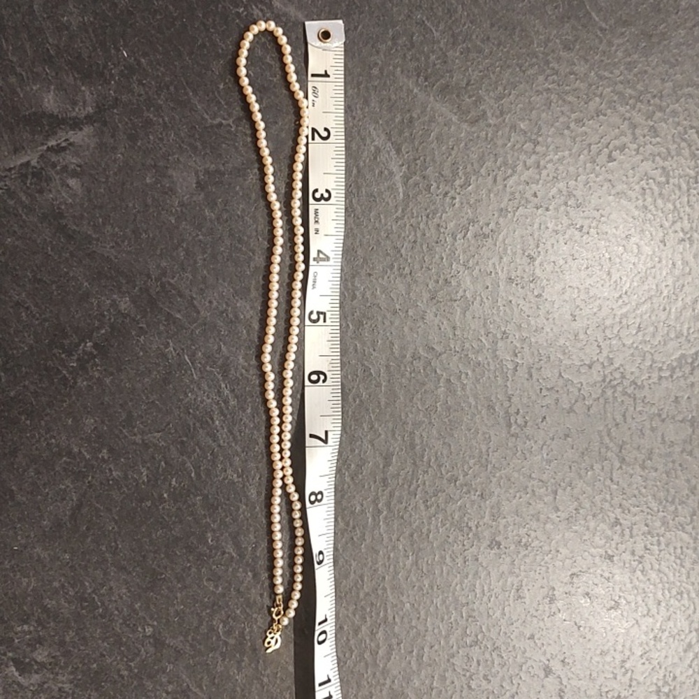 14k GF Pearls Vintage Genuine Classic Freshwater Pearl Necklace 20" - Picture 10 of 10